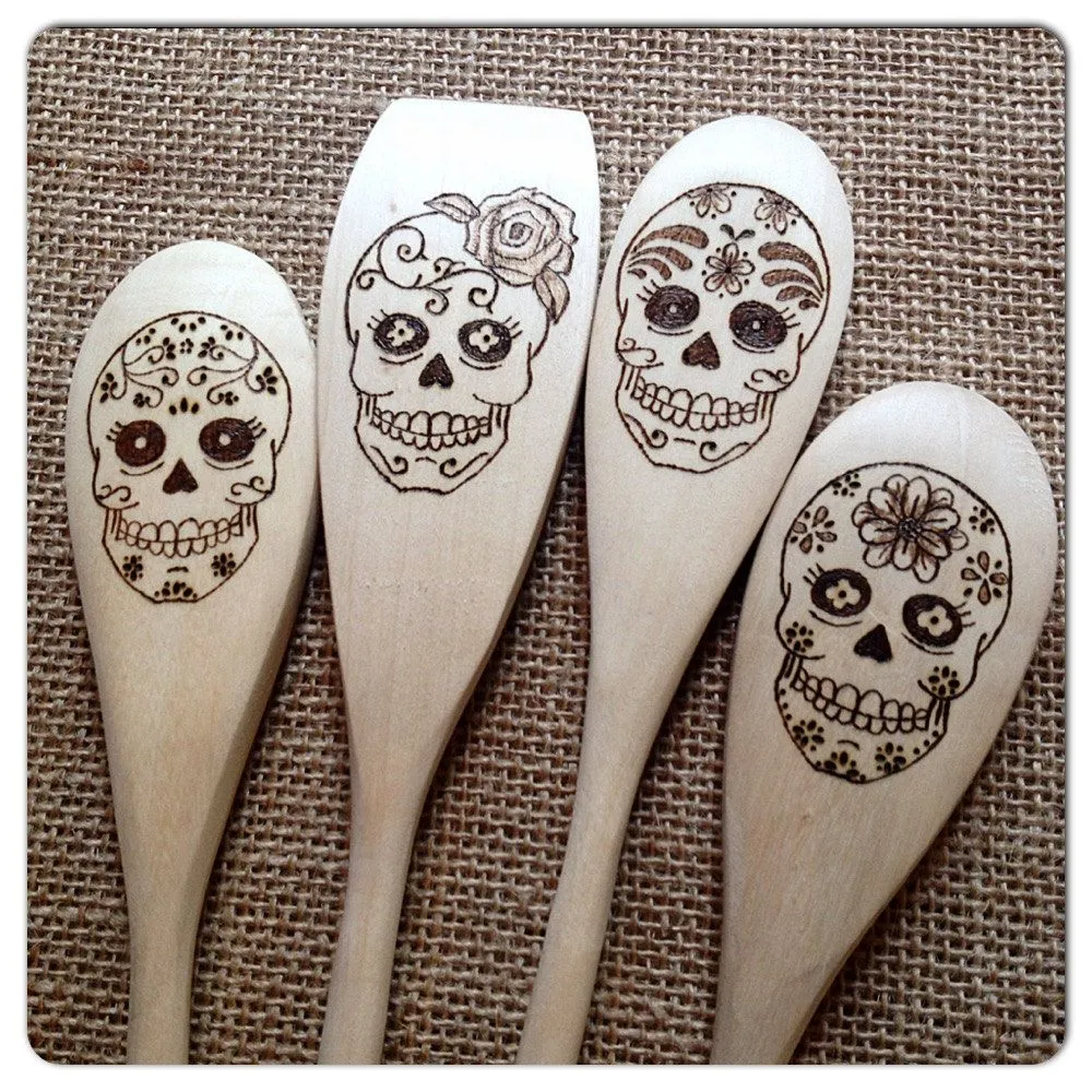 10717 sugar skull curtains