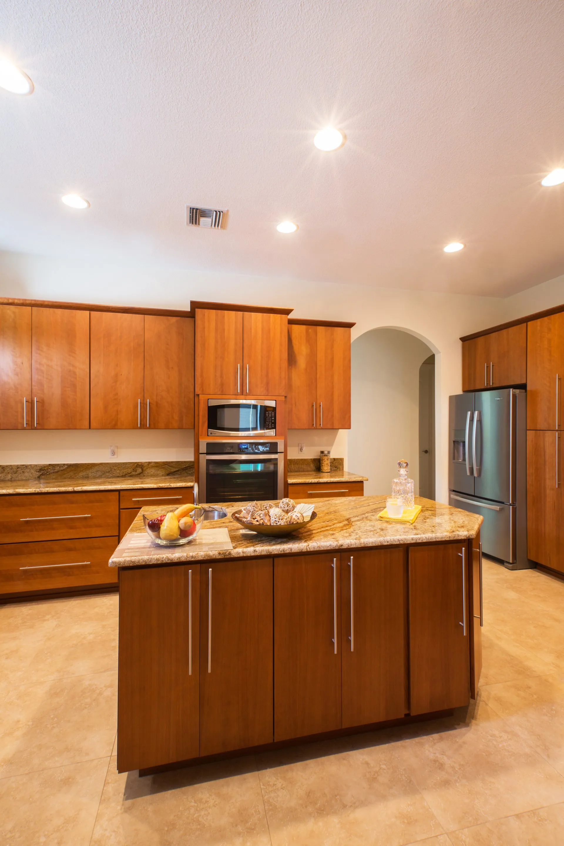 10724 cherry wood cabinets