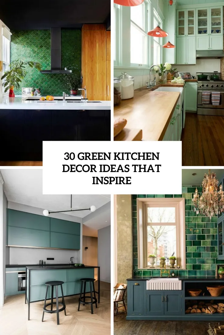 10726 green rustic kitchen inspiration