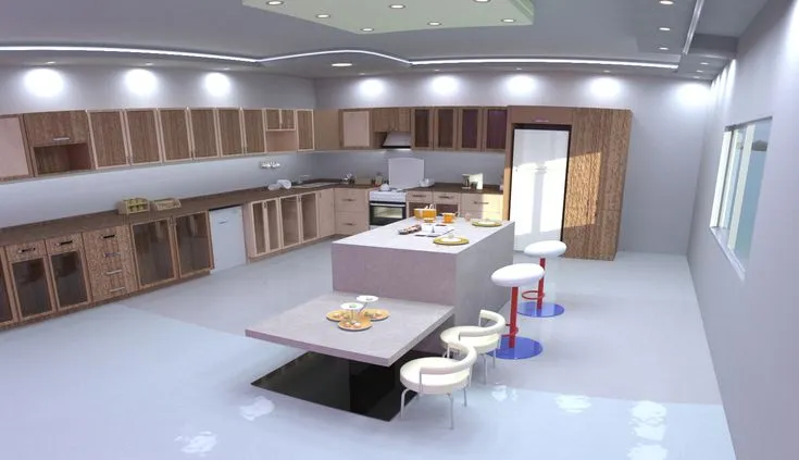 10734 3ds max kitchen decor 5