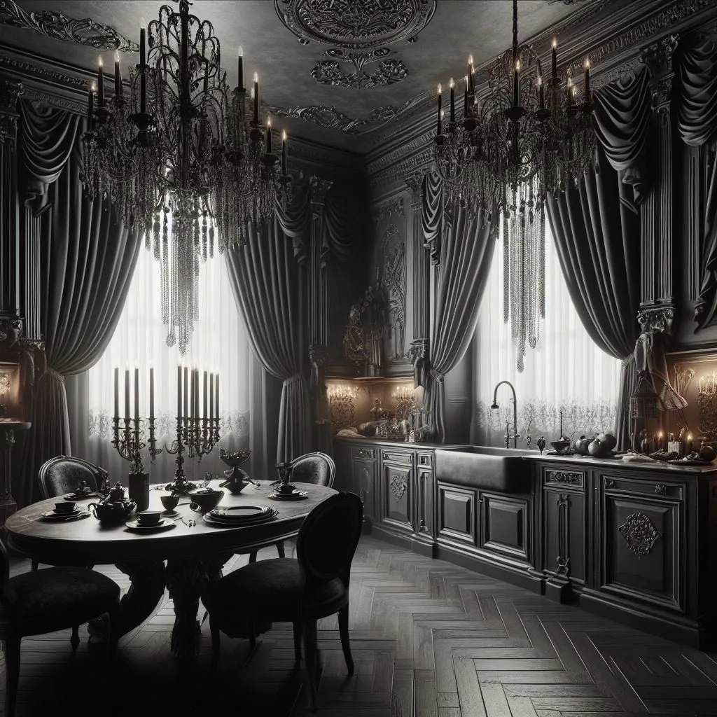 10735 gothic kitchen accessories