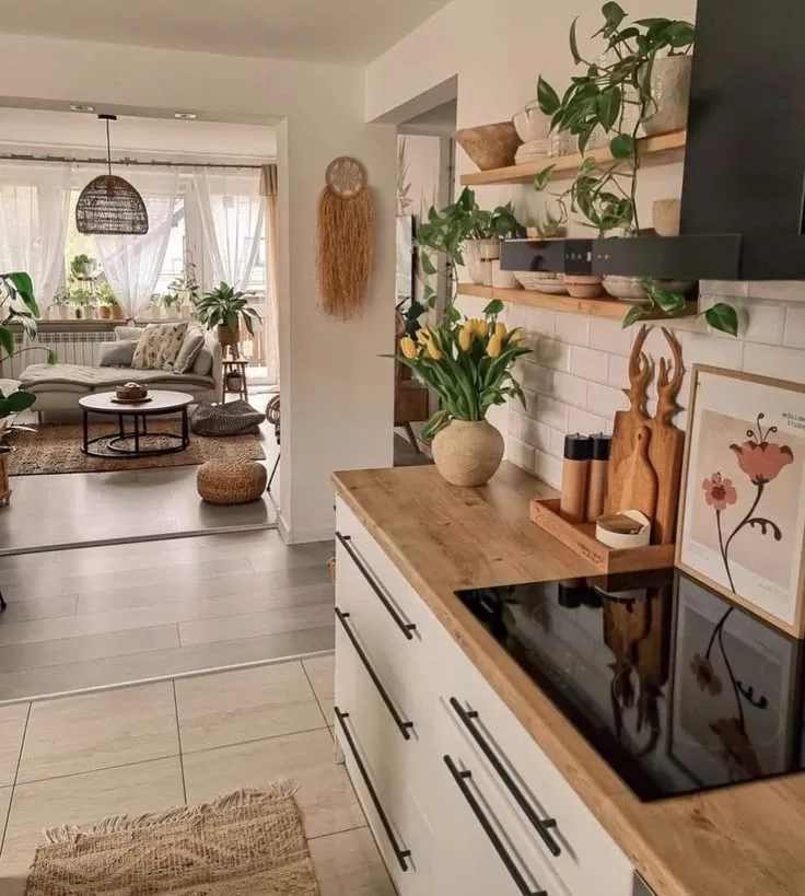 10745 bold color kitchen