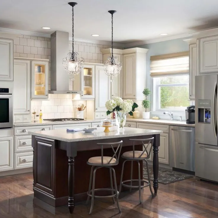 10745 contemporary kitchen island