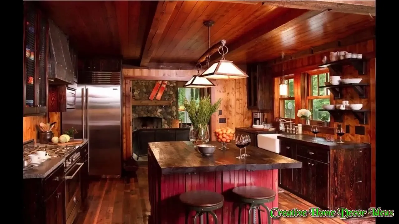 10760 rustic red kitchen 1