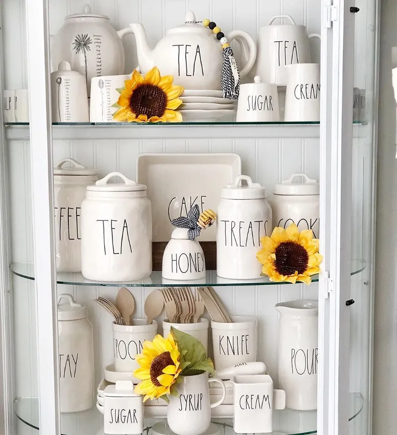 10766 diy sunflower kitchen decor