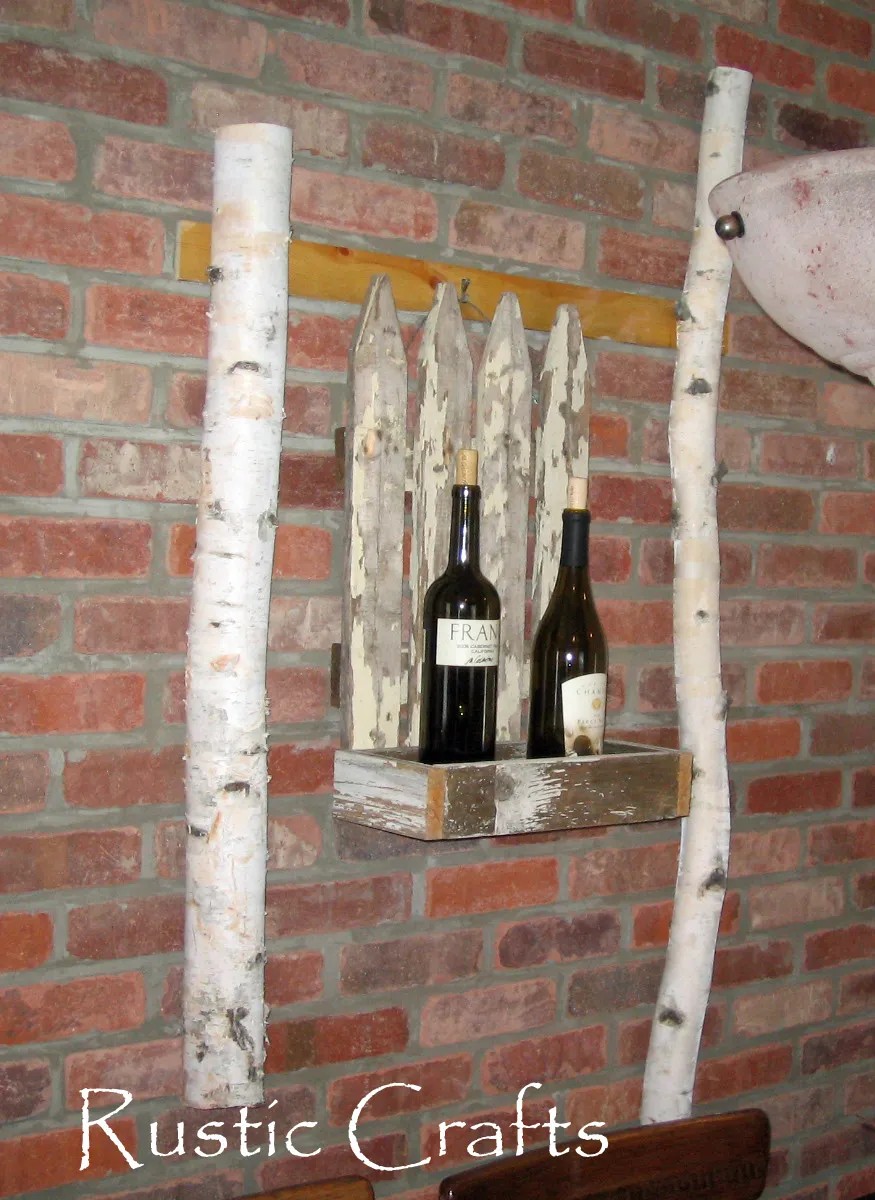 10784 rustic shelves