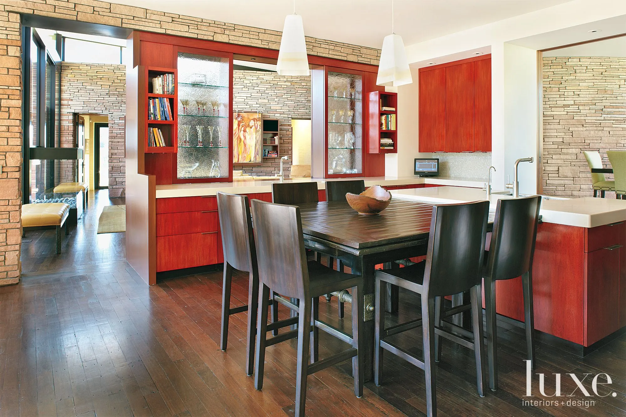 10786 red kitchen decor inspiration