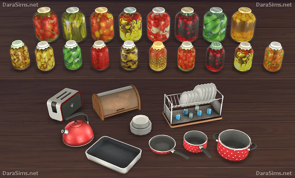 10793 sims4 kitchen accessories