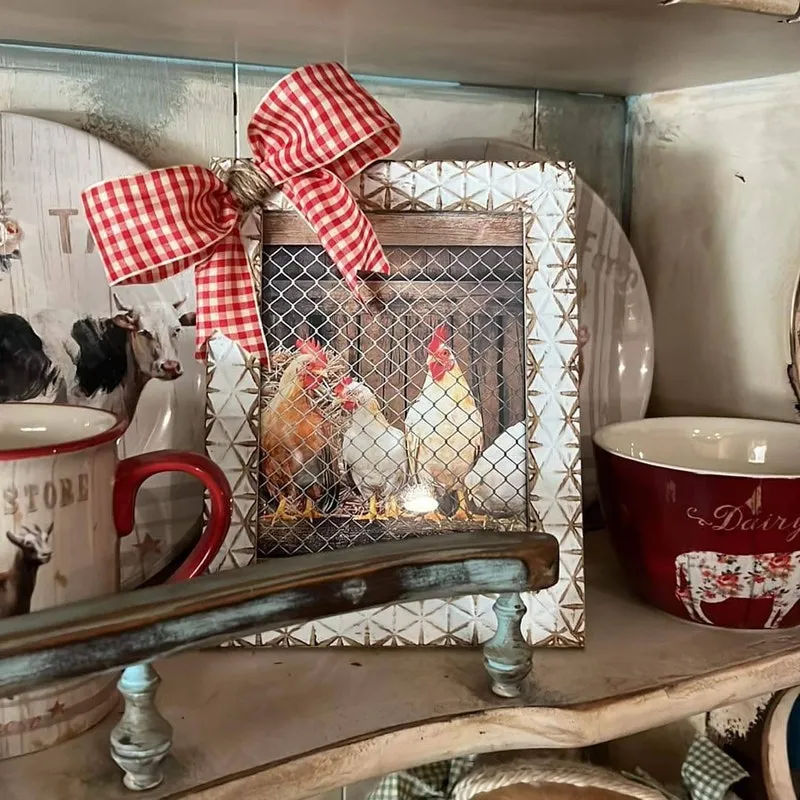 10802 red kitchen storage