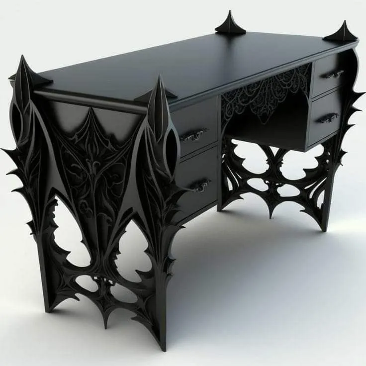 10810 gothic kitchen desk design