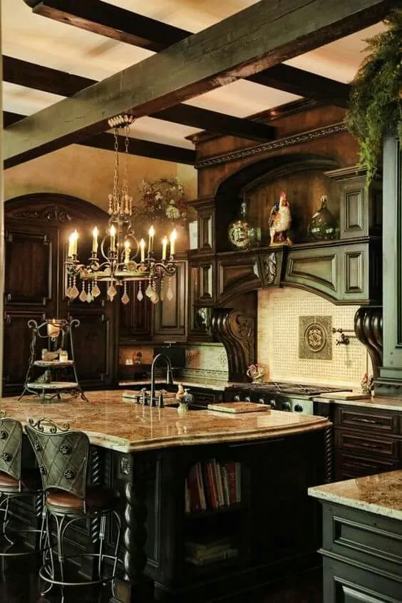 10823 small gothic kitchen