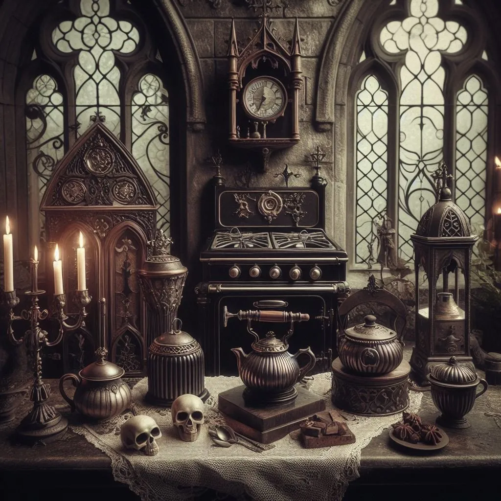 10836 gothic kitchen accessories