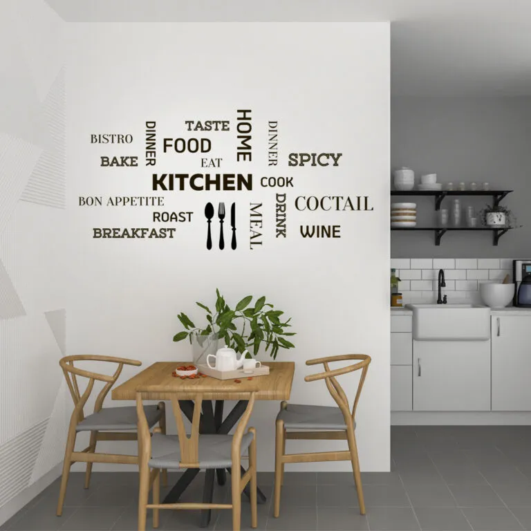 10847 vinyl kitchen stickers