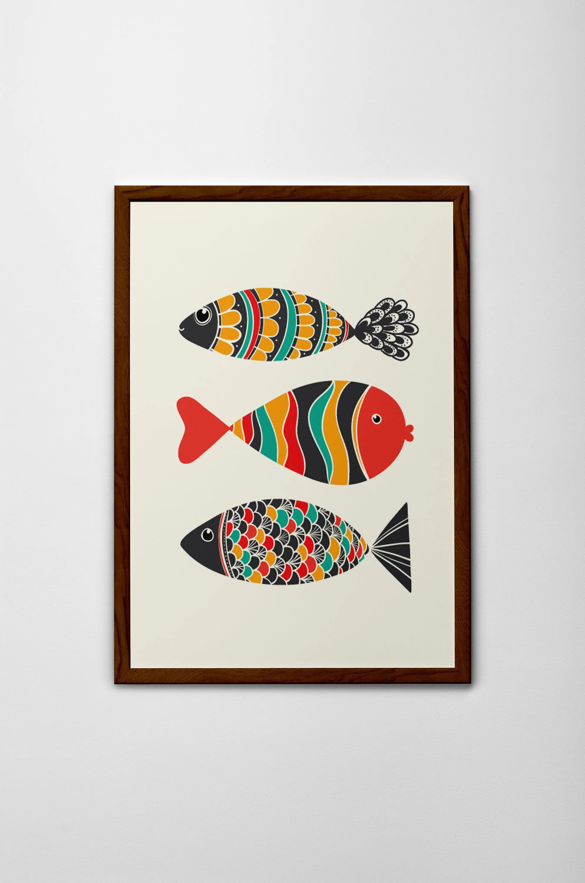10903 fish wall art