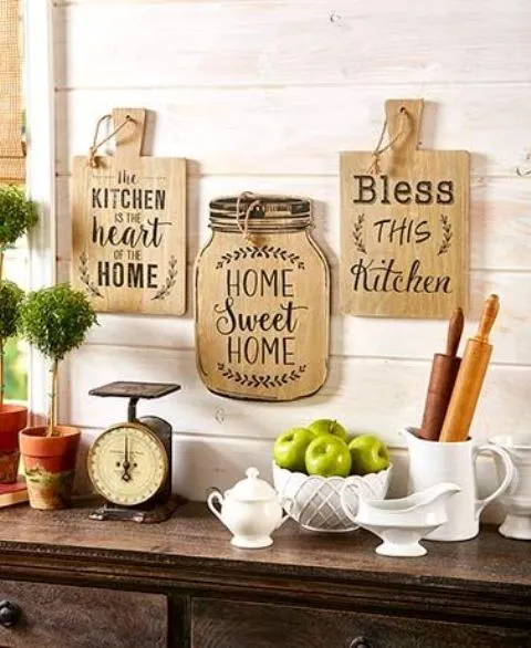 10935 rustic kitchen wall decor inspiration