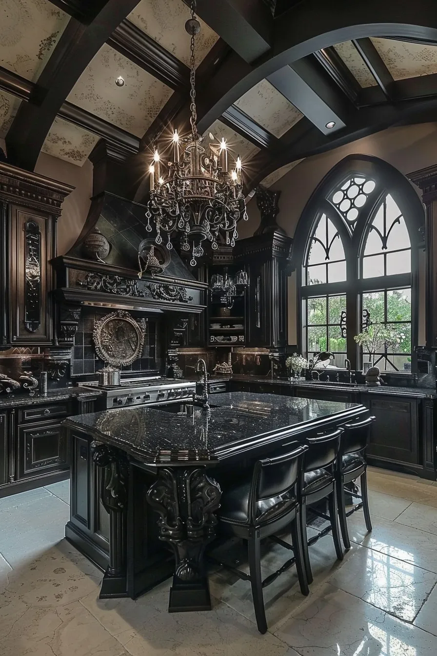 10952 gothic kitchen lighting