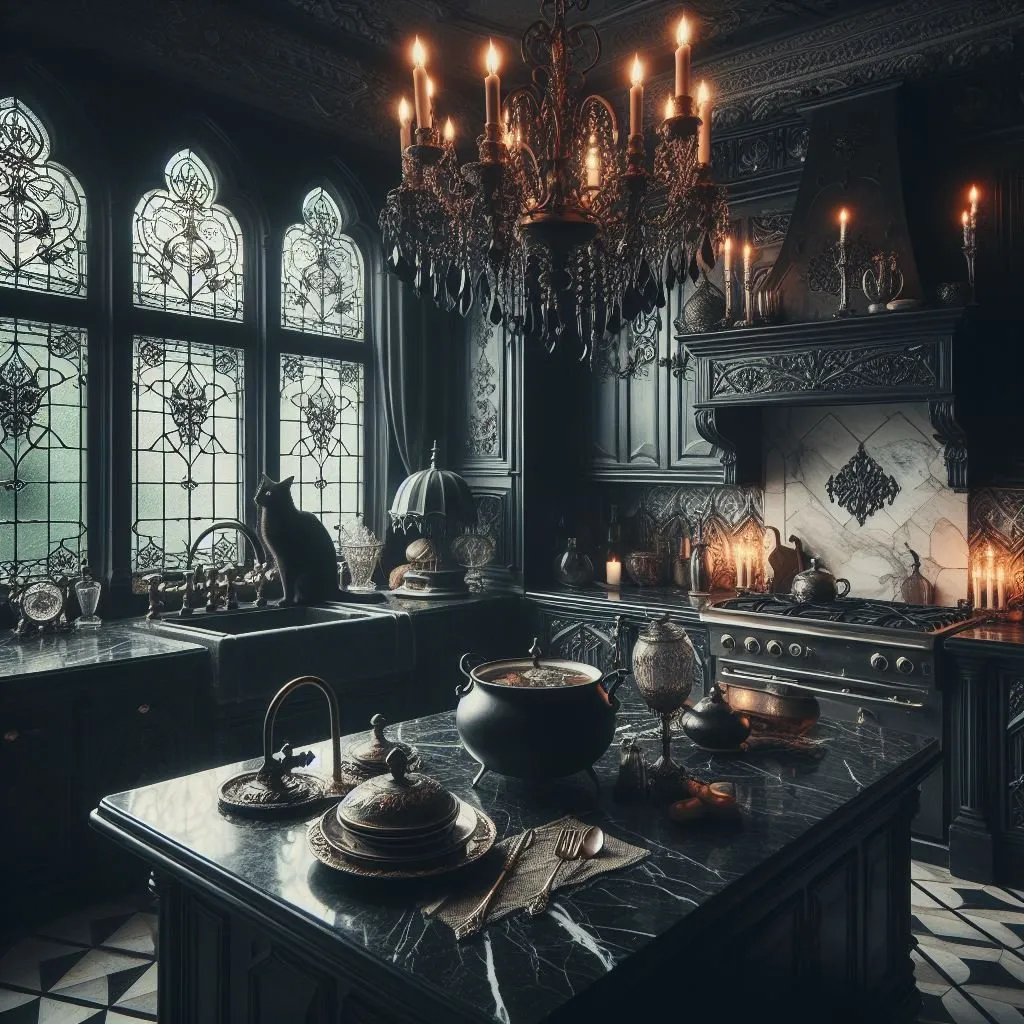 10971 gothic kitchen accessories