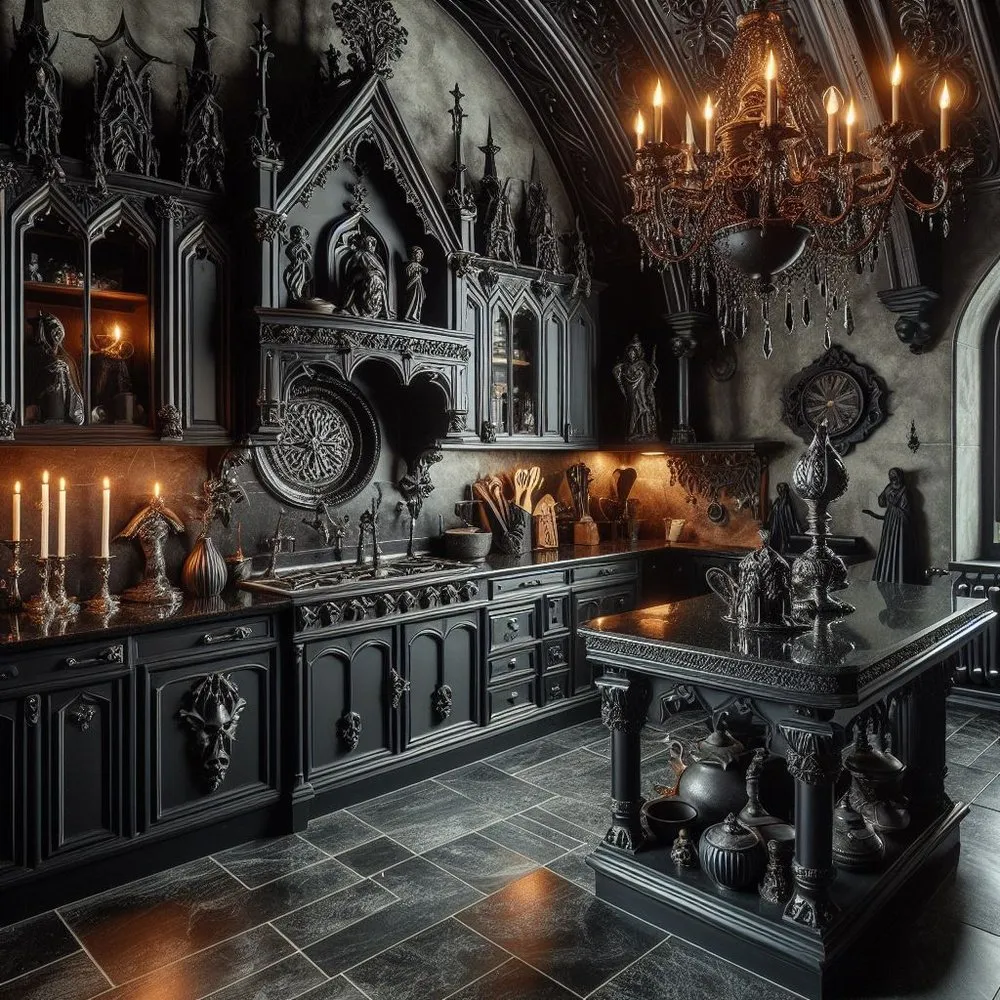 10971 gothic kitchen cabinets