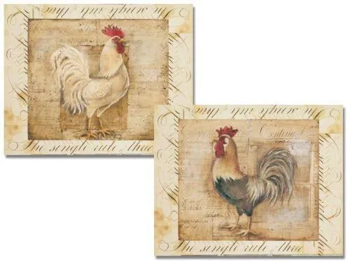 10998 rooster kitchen decor overview