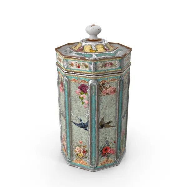 11010 vintage tea tins