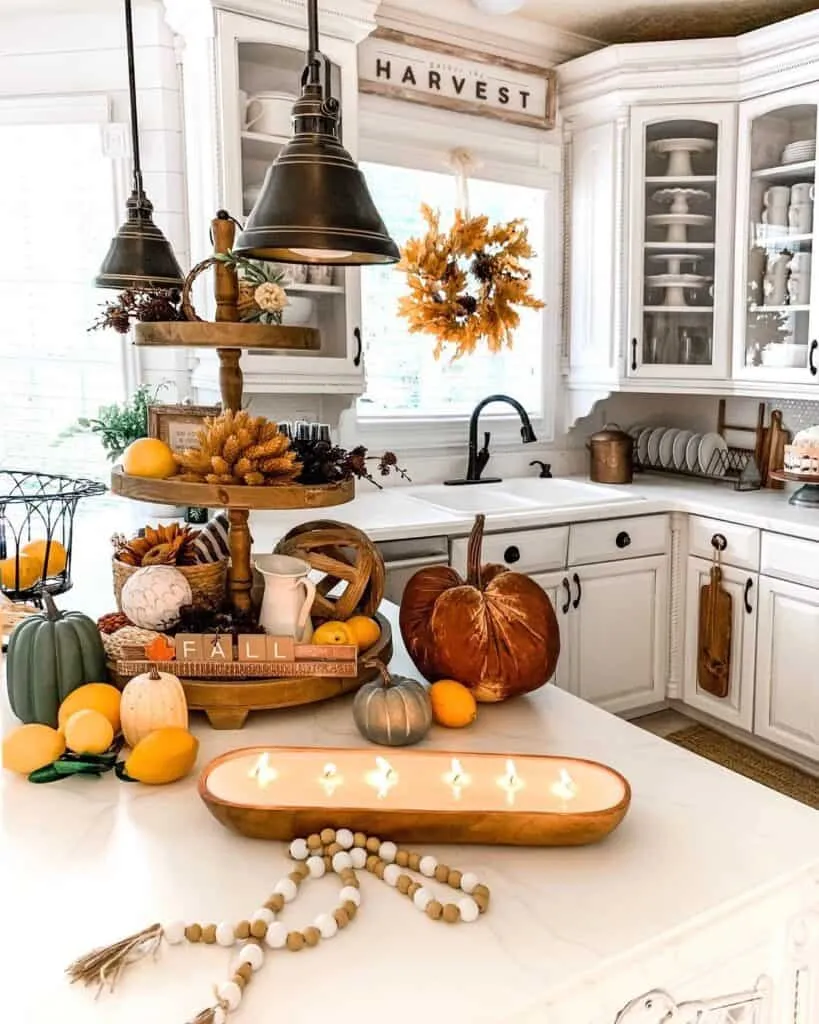 11034 gothic kitchen lighting yellow